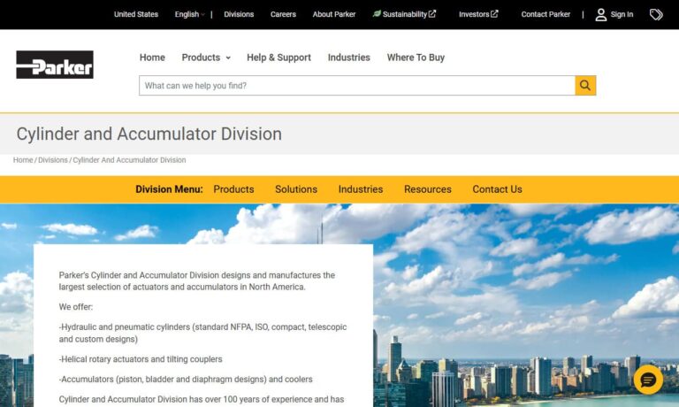 Parker Hannifin - Cylinder & Accumulator Division